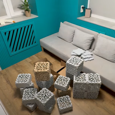 Modular furniture made easy &ndash; CUBIK.ONE table assembly