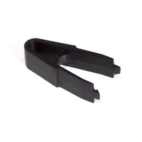 Black Cubik tweezers for removing clips