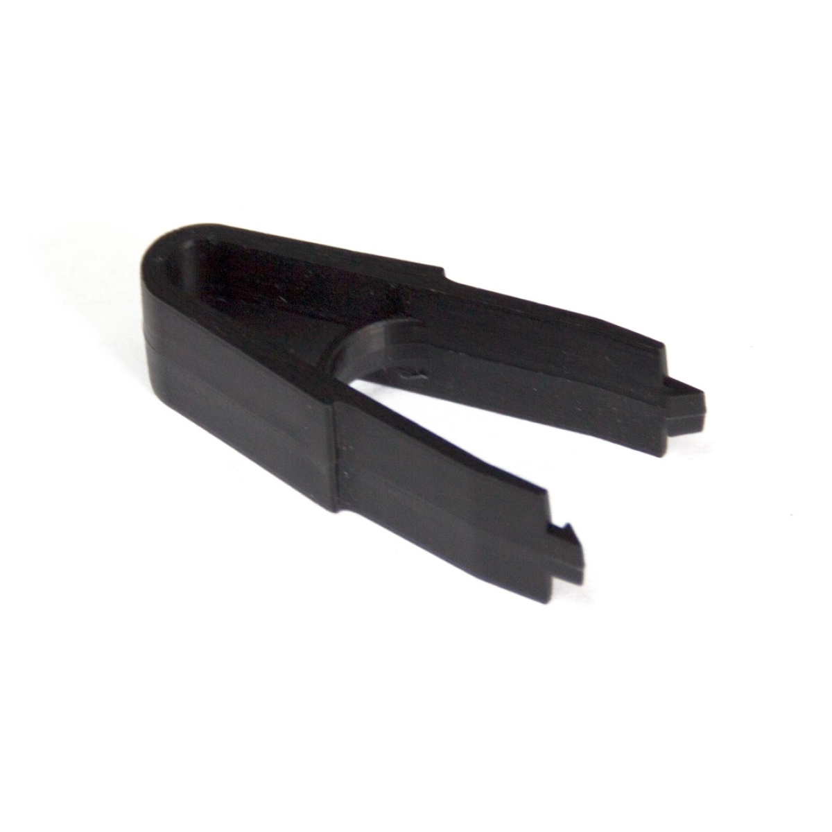 Black Cubik tweezers for removing clips