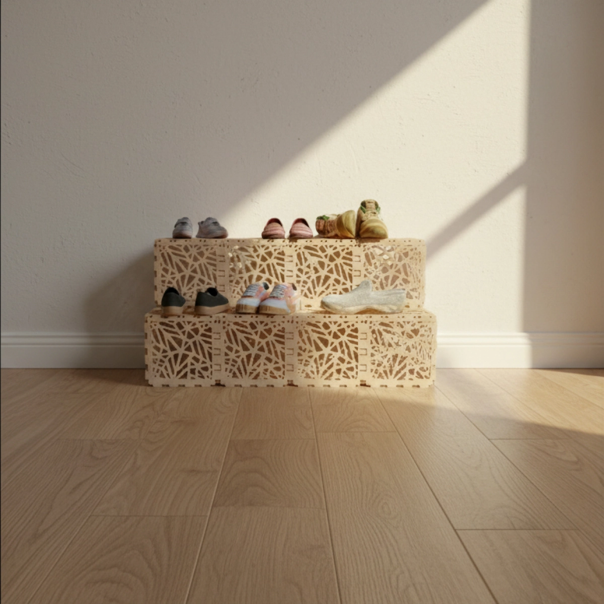 Cubik Shoe stand, additional view