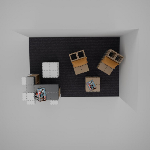 Cubik small exhibition stand