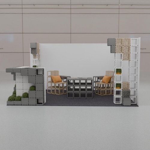 Cubik medium exhibition stand