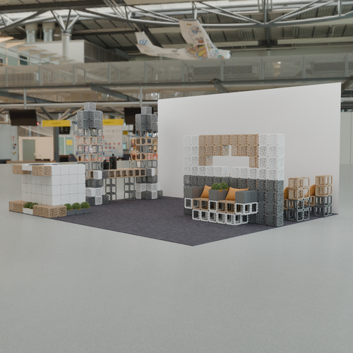 Cubik large exhibition stand