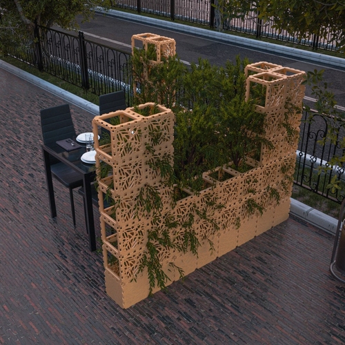 Modular green wall photo