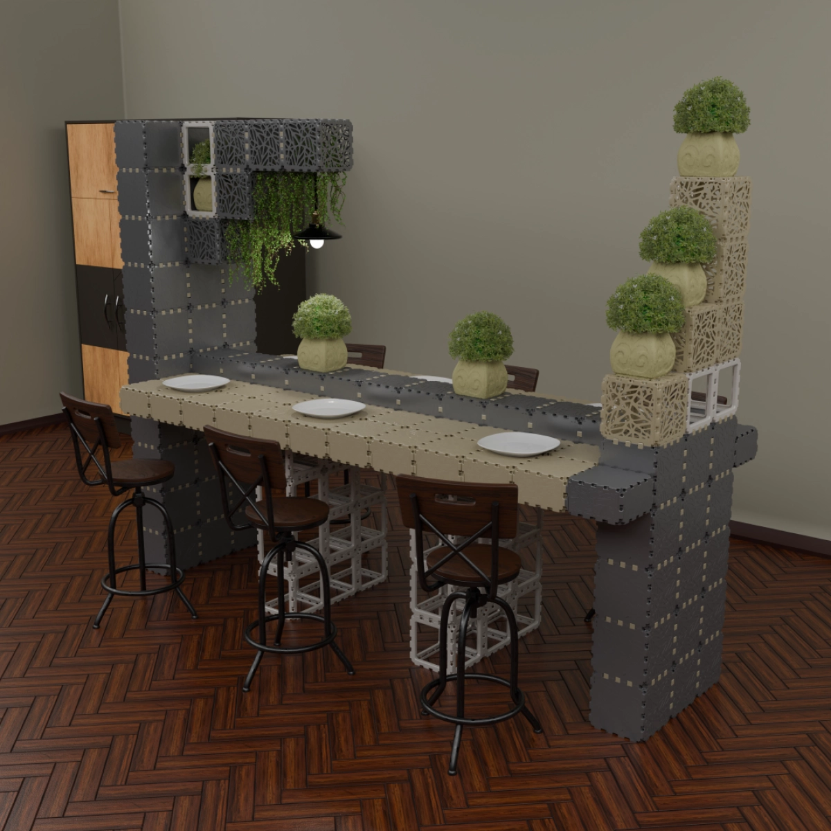 Cubik Bar Counter #2, additional view