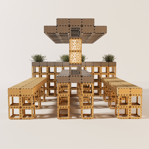 Modułowy bar jadalny