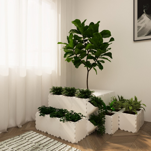 Blok sadzarki z bocznymi kieszeniami