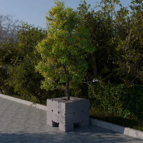 Podwyższona sadzarka - 180 L