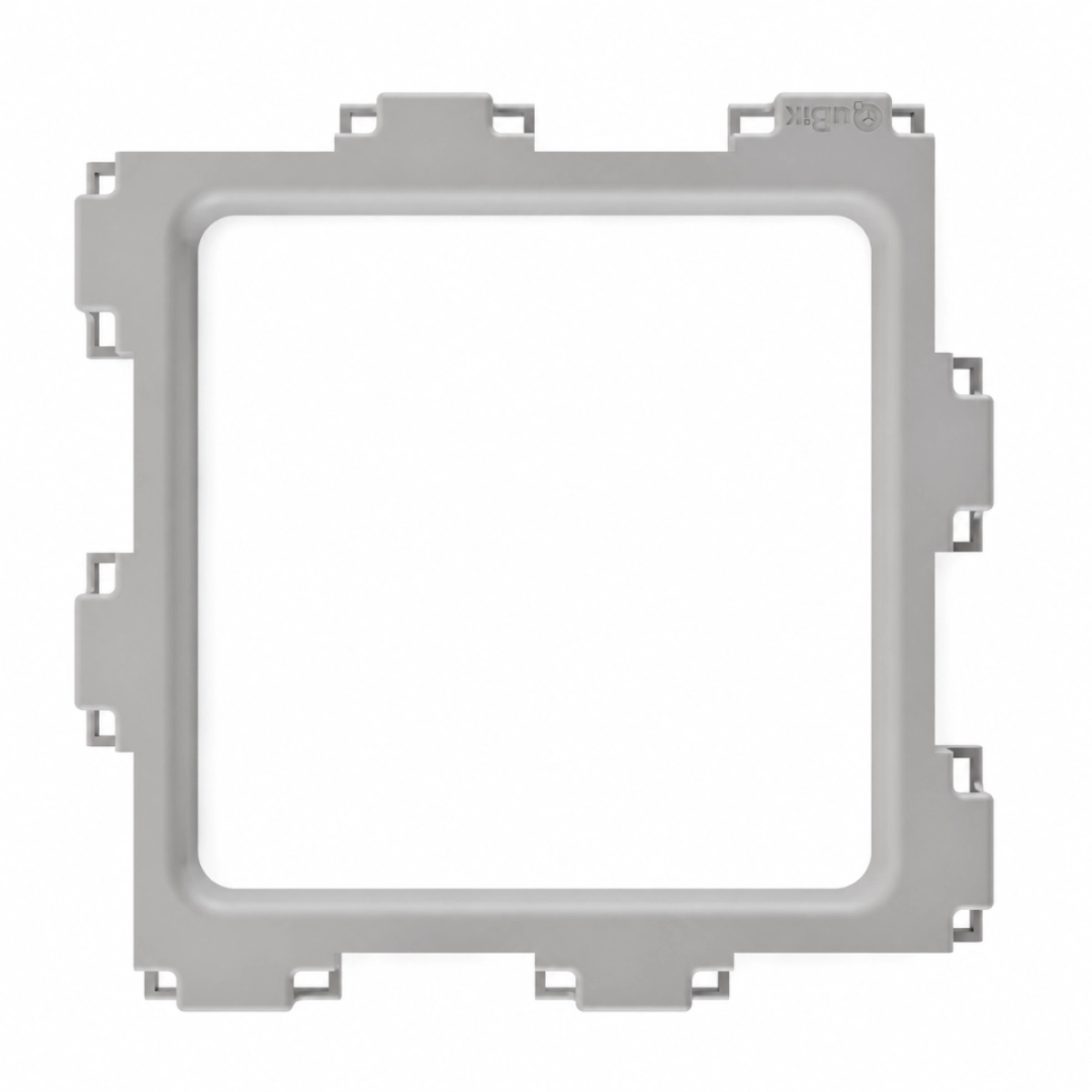 Grey Cubik Void panel, open frame