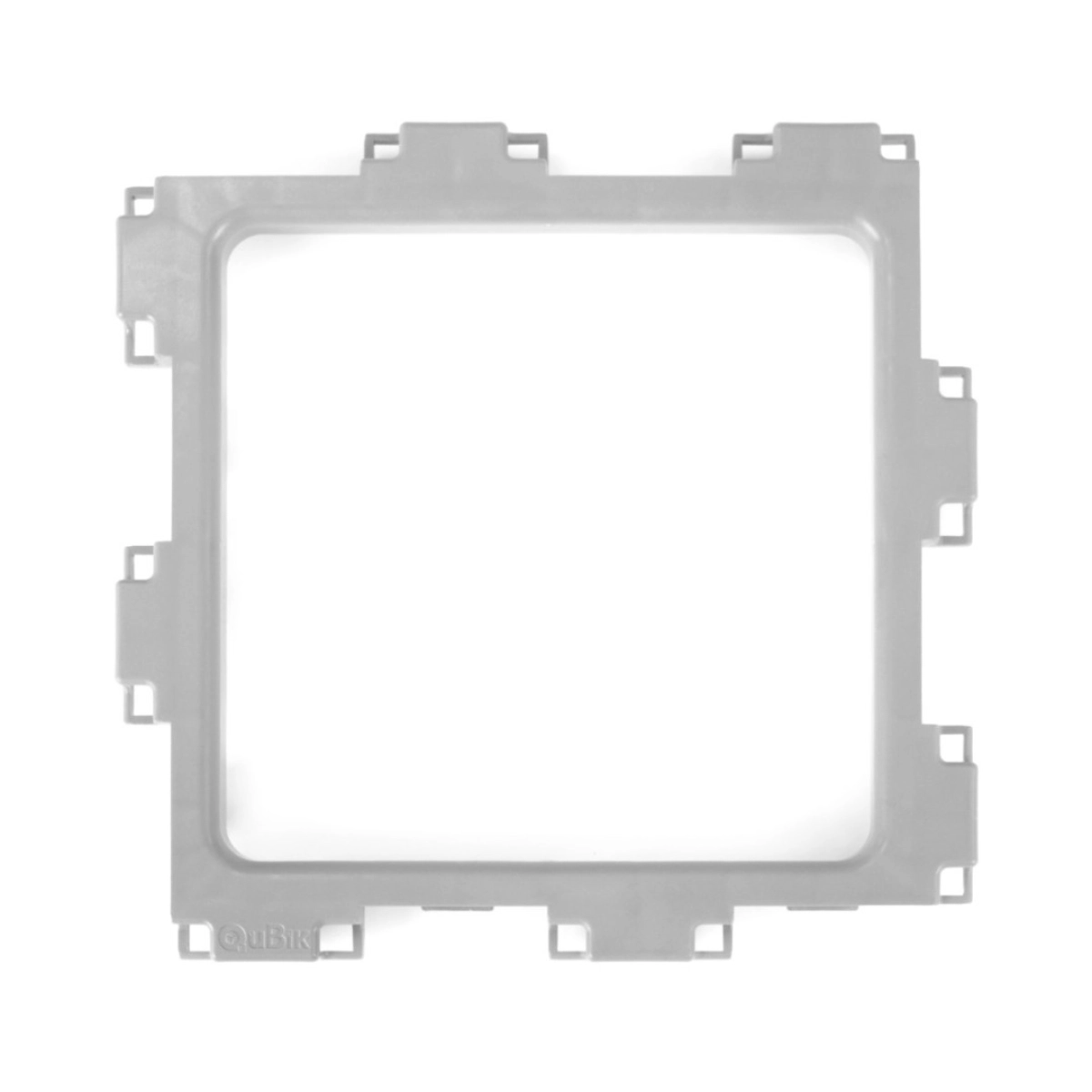 White Cubik Void panel, open frame