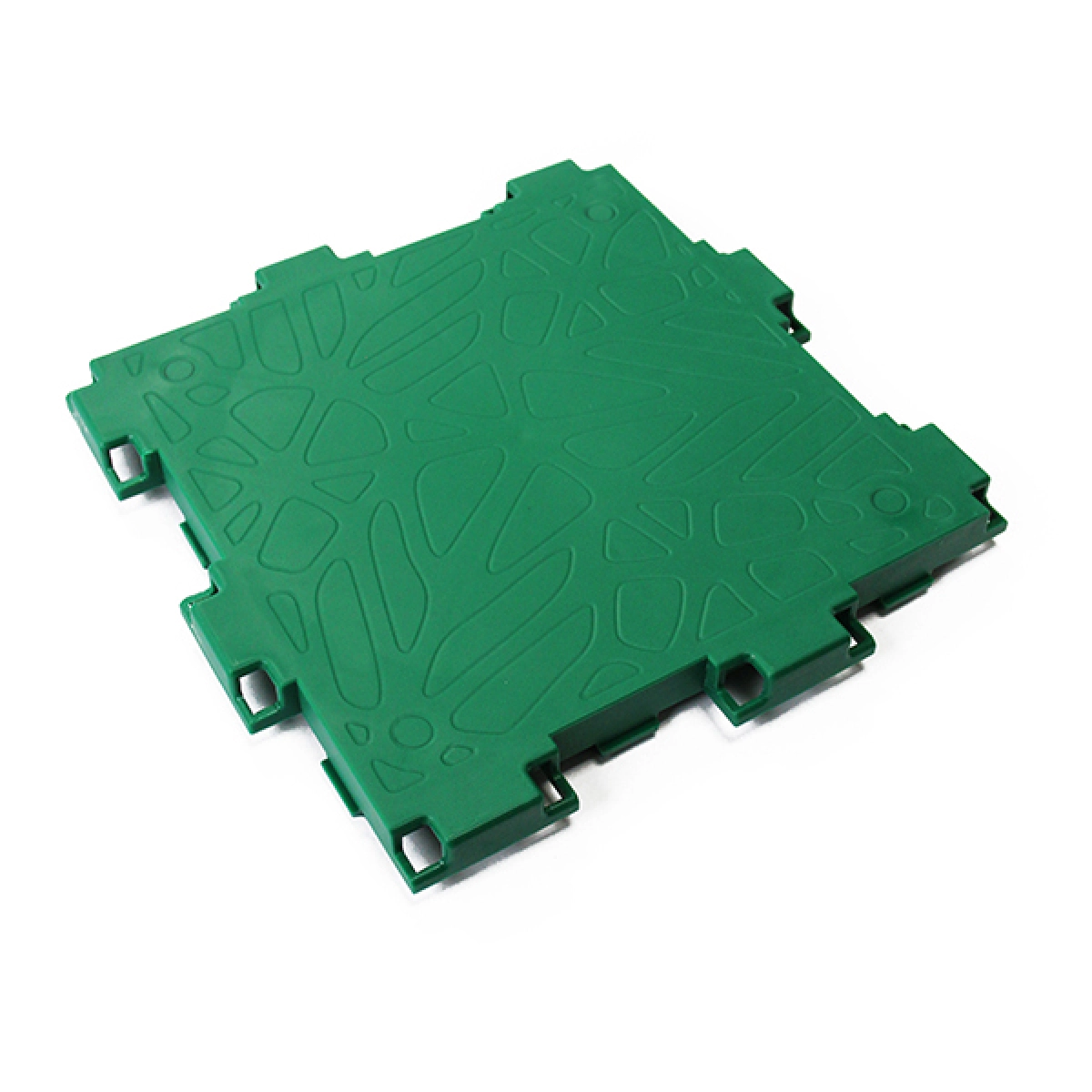 Green Cubik Zen panel, angled view