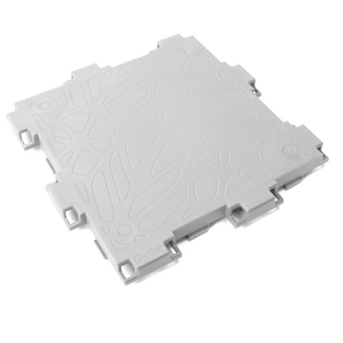 White Cubik Zen panel, angled view