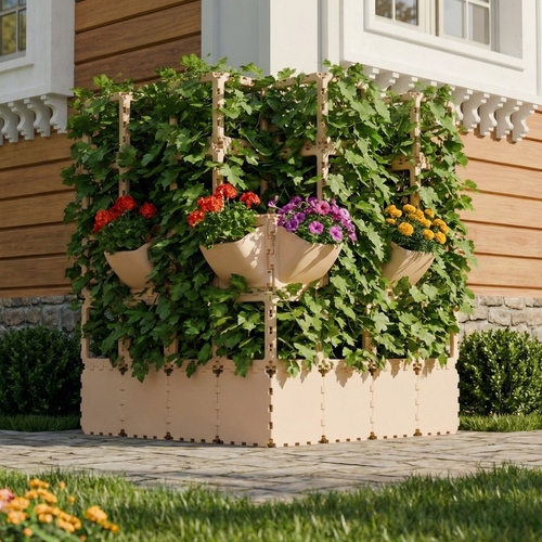 Mini ogród wertykalny