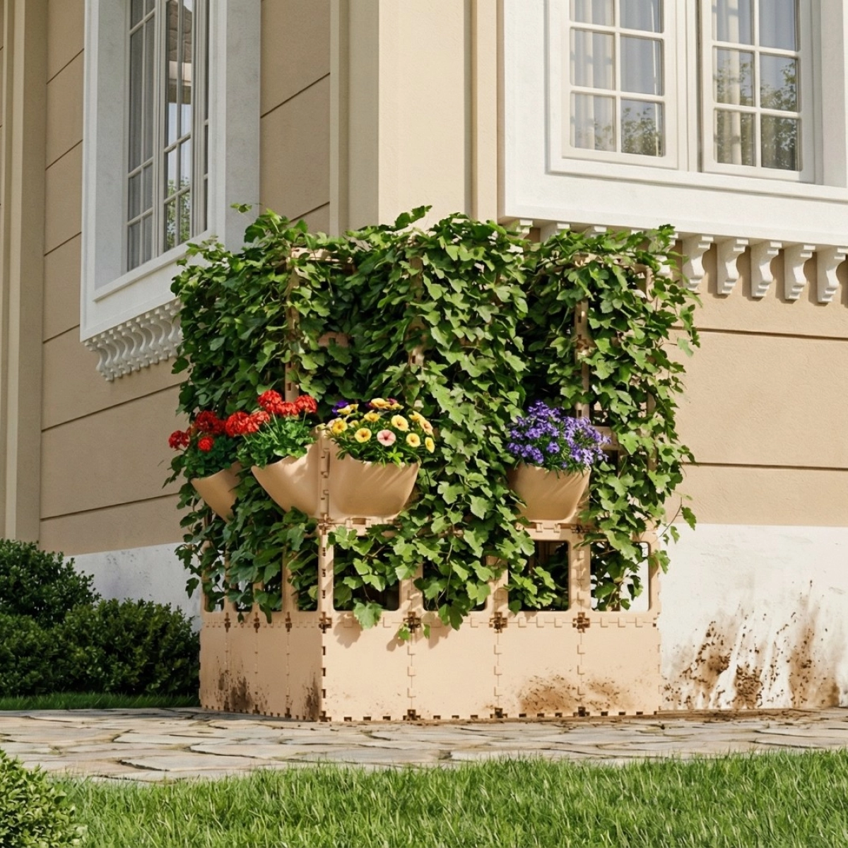 Cubik mini vertical garden, additional view