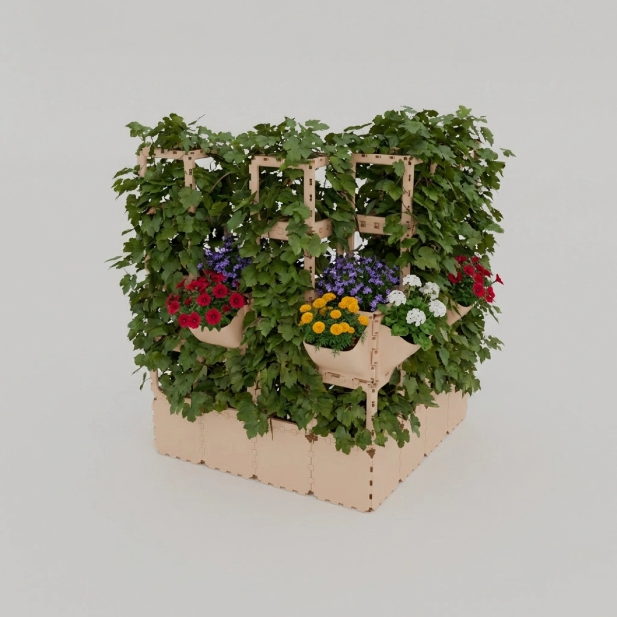 Cubik mini vertical garden, medium view