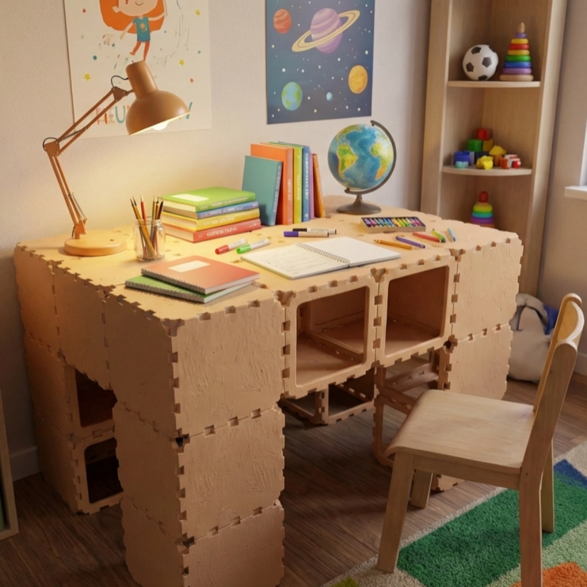 Cubik Kids Modular Desk, additional view