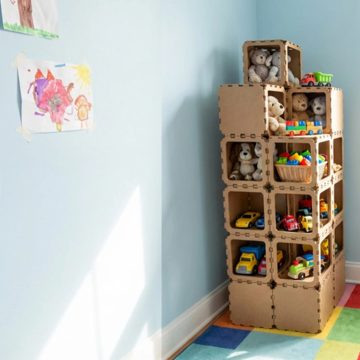 Kids Modular Storage Shelf photo