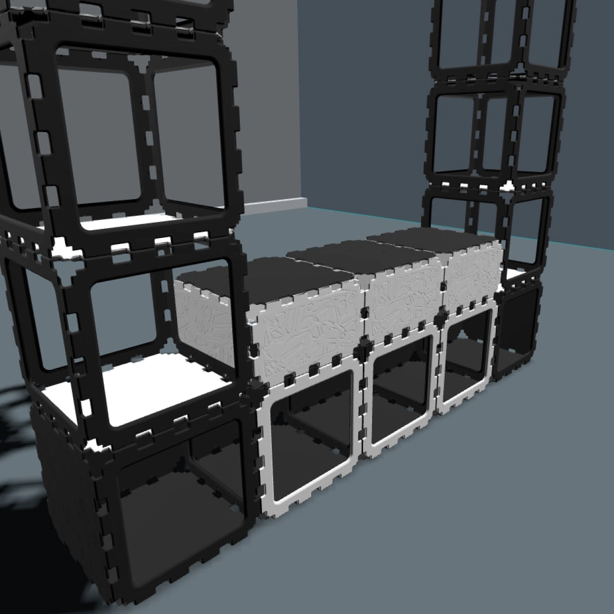 Modular Entryway Coat Rack #2 photo