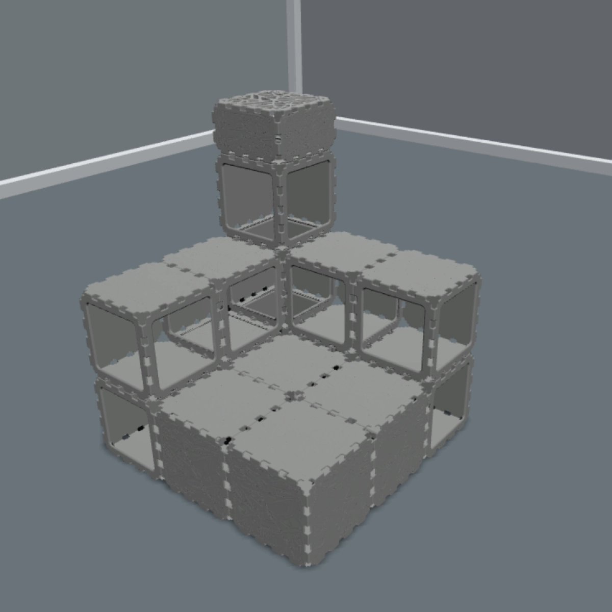 Modular Cat House with Tower photo