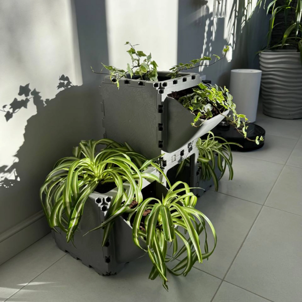 Modular Planter Set (4 Cubes) photo
