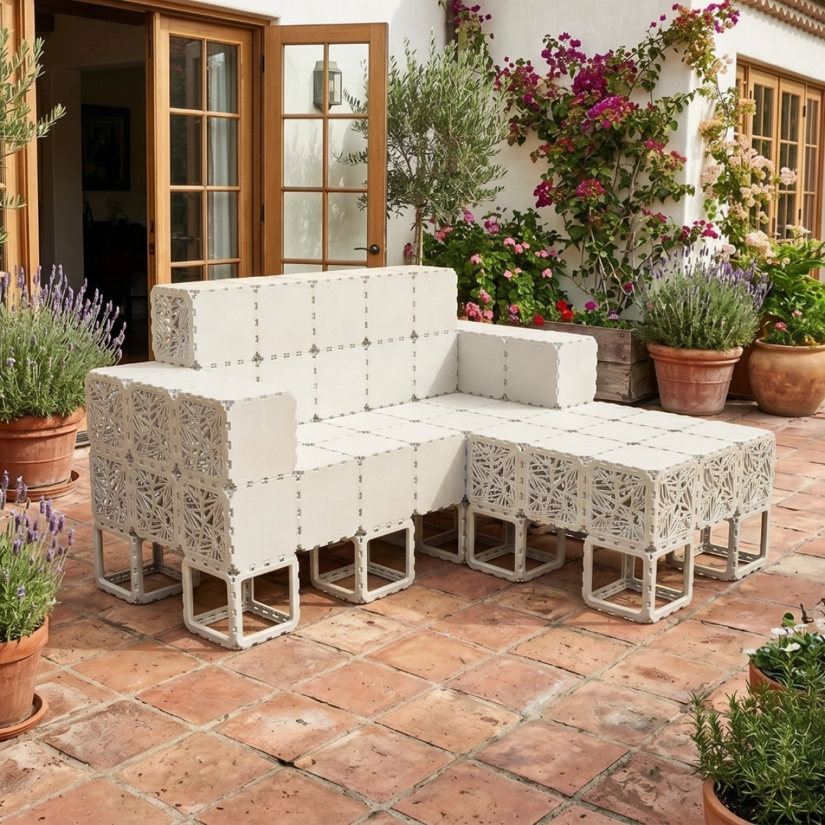 Modular Cubik sofa XL, color variant