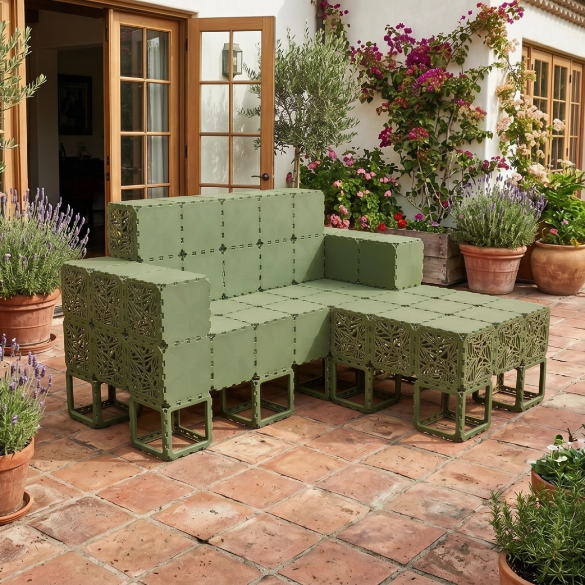 Modular Cubik sofa XL, color variant