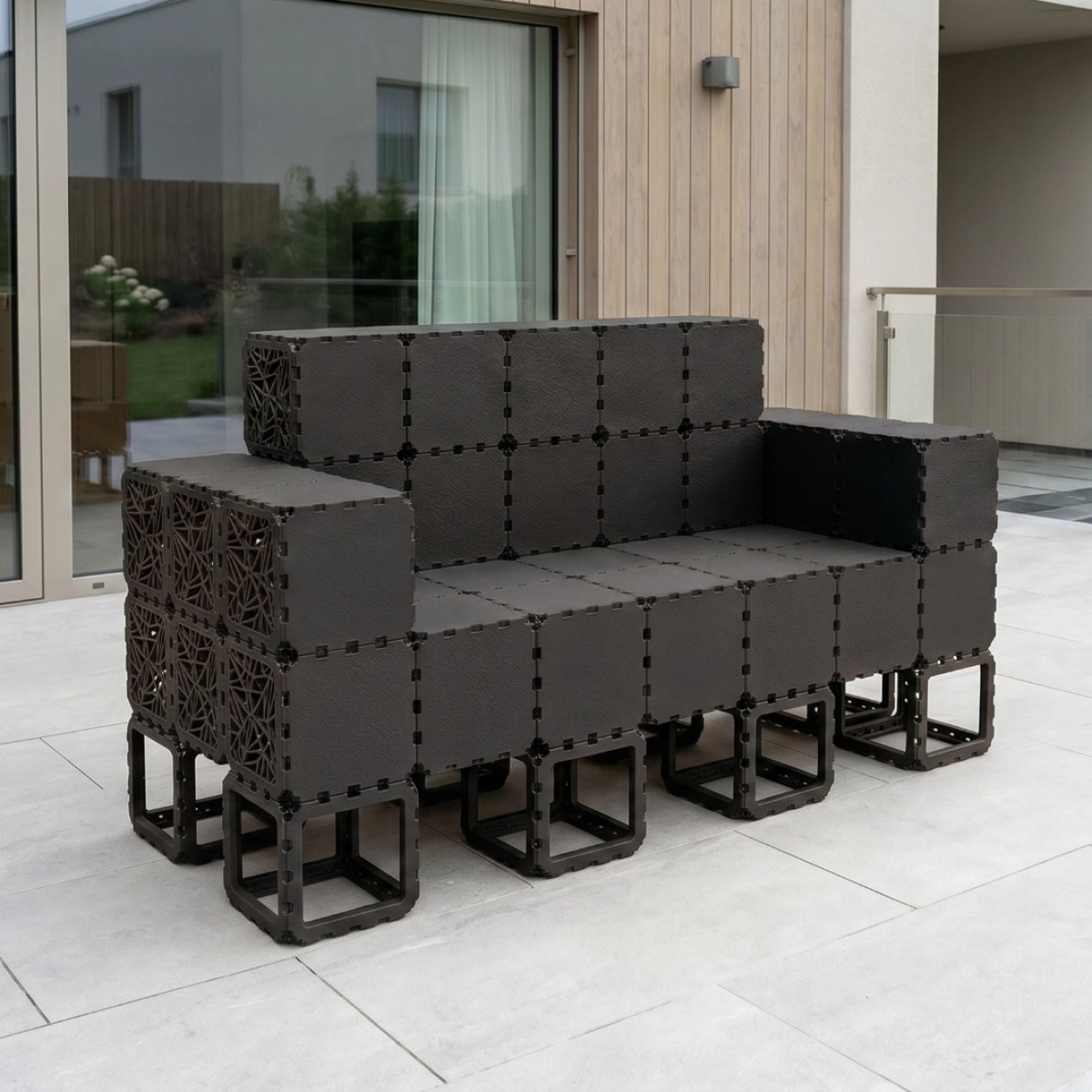 Modular Cubik sofa XL, beige variant